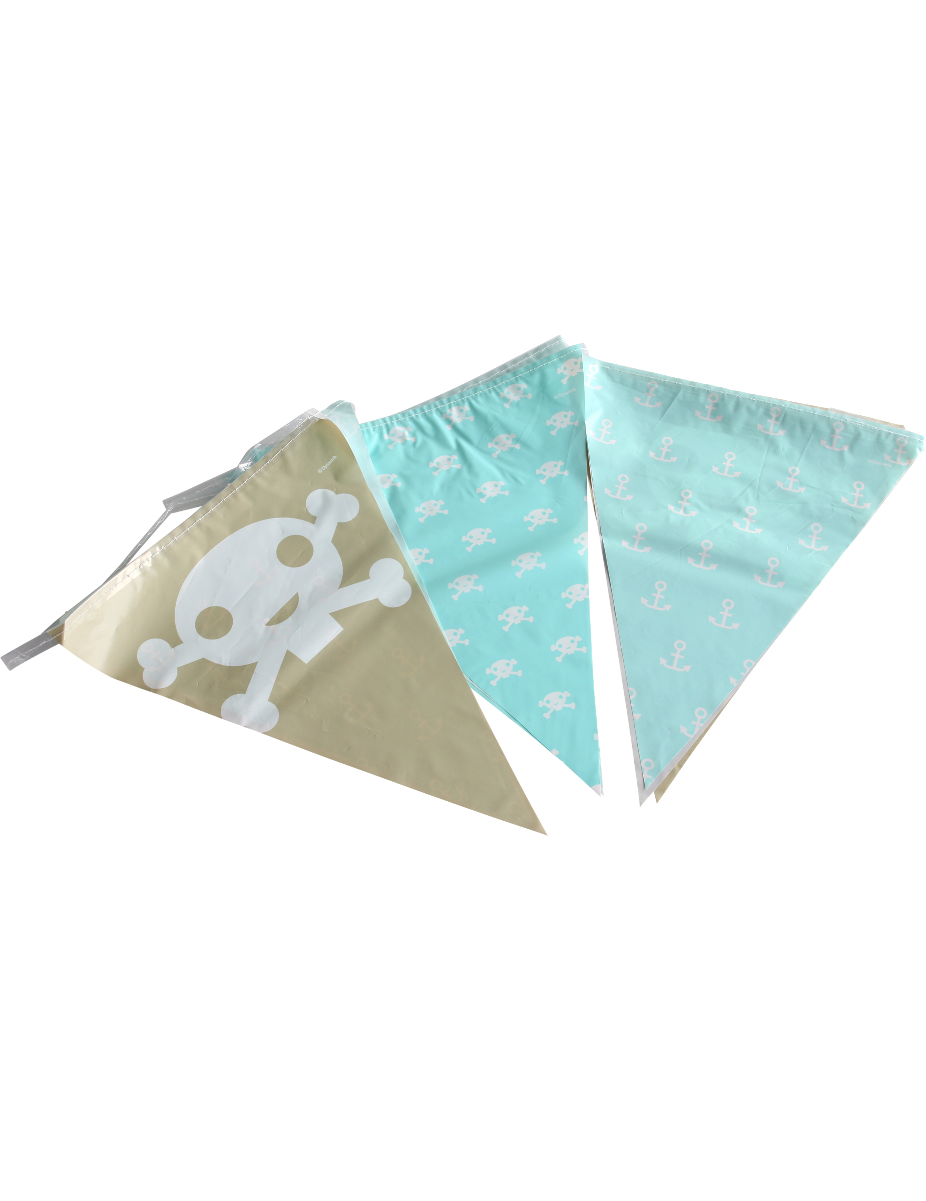 Piraten-Girlande mit Wimpeln Kindergeburtstag Dekoration beige-blau 270 cm Piraten-Girlande mit Wimpeln Kindergeburtstag Dekoration beige-blau 270 cm von DYNASTRIB