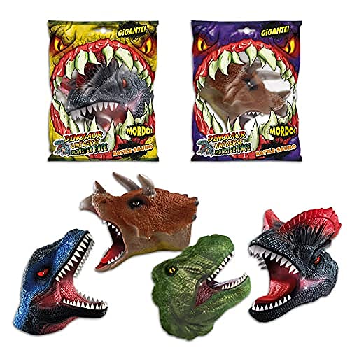 DYNIT KIDS DIM01891P Dinosaur Universe Monster Face-Battle Sauri (Sortiment), Mehrfarbig, S von DYNIT KIDS