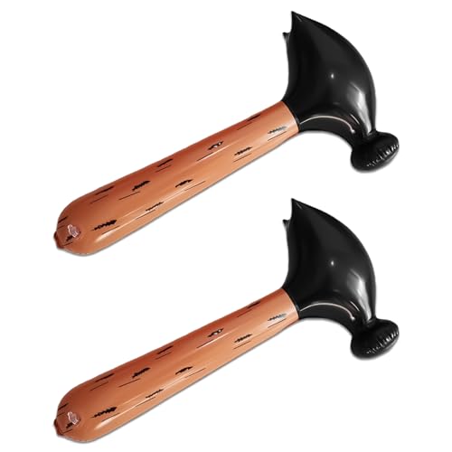 DYOUen 2 Stücke Aufblasbare Hammer Großen Aufblasbarer Kinder Griff Baseballschläger Spielzeug Lustige Kostümzubehör für Cosplay DYOUen 2 Stücke Aufblasbare Hammer Großen Aufblasbarer Kinder Griff Baseballschläger Spielzeug Lustige Kostümzubehör für Cosplay von DYOUen