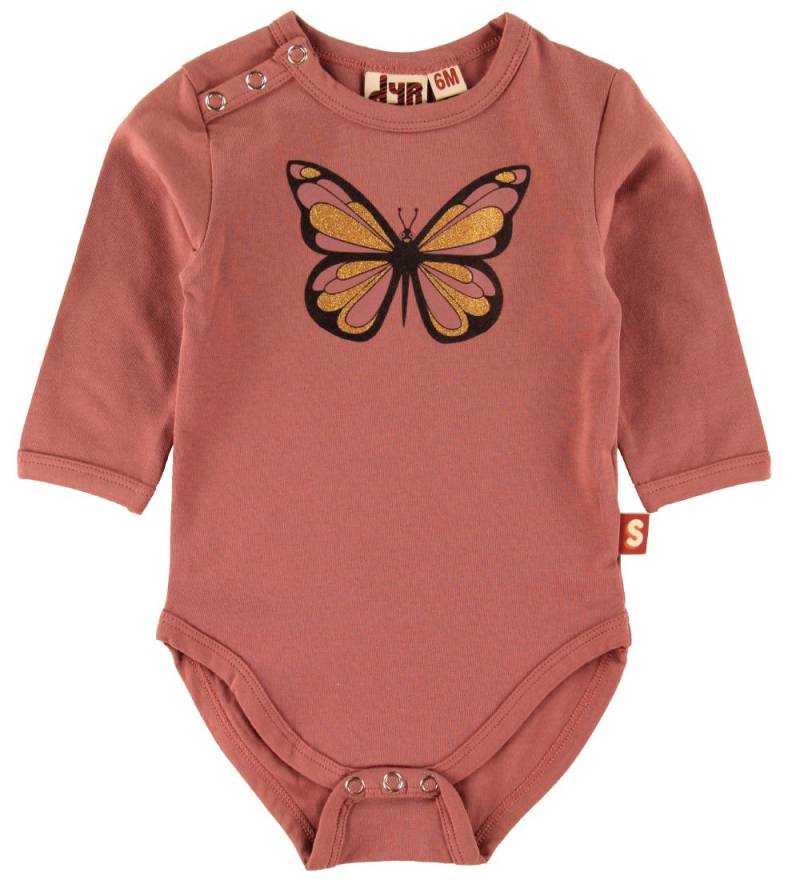 DYR-Cph Body l/ä - Quack - Vintage Rose m. Schmetterling - DYR-Cph - 3 mt - Body L/Ä DYR-Cph Body l/ä - Quack - Vintage Rose m. Schmetterling - DYR-Cph - 3 mt - Body L/Ä von DYR-Cph