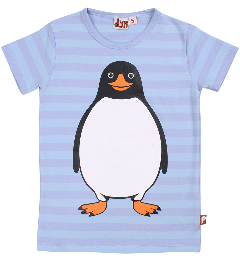 DYR-Cph T-Shirt - AnimalGrowl - Lila/Baby Blue Pinguin - DYR-Cph - 8 Jahre (128) - T-Shirts von DYR-Cph