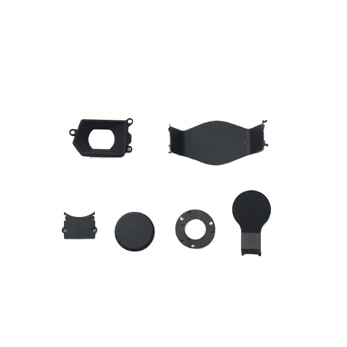 Gimbal-Teile for DJI Mavic 3 Drohne, Gimbal-Gehäuse, Kameraobjektiv, Glasabdeckung, Signalkabel, Y/R-Arm/Motordämpferhalterung/Kugel (Size : 1 Set Cover) von DYVWMRKX