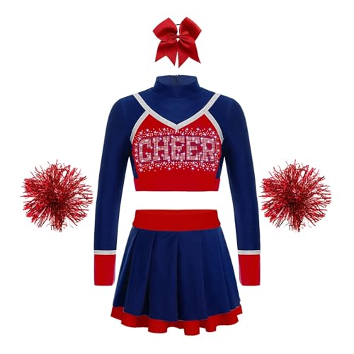 DYYEUAVT Cheerleader-Uniform, Cheerleader-Kostüm, Schulmädchen, Cheerleader-Uniform-Set, Kinder, Cheerleader-Kostüm, Cheerleader-Kostüm, Cheerleader-Kostüm, Cheerleader-Kostüm, für Kinder, DYYEUAVT Cheerleader-Uniform, Cheerleader-Kostüm, Schulmädchen, Cheerleader-Uniform-Set, Kinder, Cheerleader-Kostüm, Cheerleader-Kostüm, Cheerleader-Kostüm, Cheerleader-Kostüm, für Kinder, von DYYEUAVT