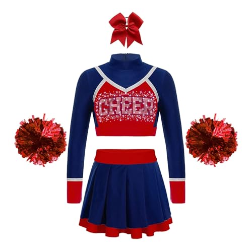 DYYEUAVT Cheerleader-Uniform, Cheerleader-Kostüm, Schulmädchen, Cheerleader-Uniform-Set, Kinder, Cheerleader-Kostüm, Cheerleader-Kostüm, Cheerleader-Kostüm, für Teenager, Tanzkleidung, DYYEUAVT Cheerleader-Uniform, Cheerleader-Kostüm, Schulmädchen, Cheerleader-Uniform-Set, Kinder, Cheerleader-Kostüm, Cheerleader-Kostüm, Cheerleader-Kostüm, für Teenager, Tanzkleidung, von DYYEUAVT
