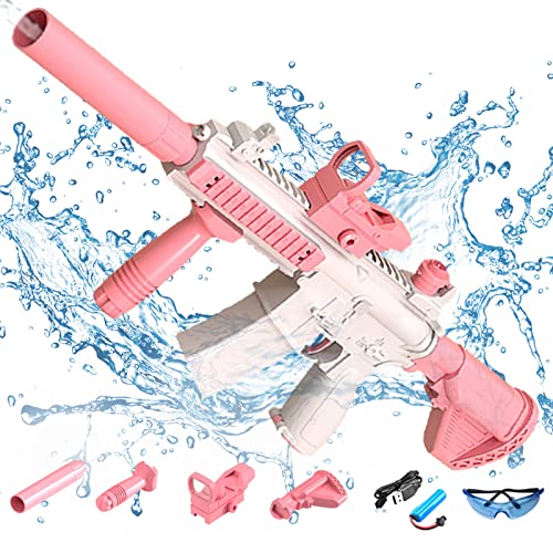 Elektrische Wasserpistole Sehr Stark Wassermaschinenpistole mit Wiederaufladbare Batterie Squirt Gun Wasser Spielzeug bis zu 20ft,Outdoor Water Gun Schießspiel für Erwachsene Kinder Elektrische Wasserpistole Sehr Stark Wassermaschinenpistole mit Wiederaufladbare Batterie Squirt Gun Wasser Spielzeug bis zu 20ft,Outdoor Water Gun Schießspiel für Erwachsene Kinder von DZAY