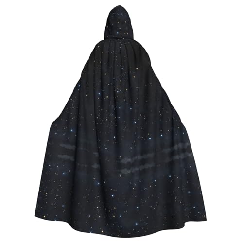 DZBDWZXH Bedruckter Kapuzenumhang für Erwachsene, Unisex, Hexenumhang, Kapuzenumhang für Halloween-Partys, Weihnachtskostüm, Schwarz DZBDWZXH Bedruckter Kapuzenumhang für Erwachsene, Unisex, Hexenumhang, Kapuzenumhang für Halloween-Partys, Weihnachtskostüm, Schwarz von DZBDWZXH