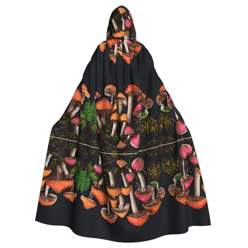 DZBDWZXH Bedruckter Kapuzenumhang für Erwachsene, Unisex, Hexenumhang, Kapuzenumhang für Halloween-Partys, Weihnachtskostüm DZBDWZXH Bedruckter Kapuzenumhang für Erwachsene, Unisex, Hexenumhang, Kapuzenumhang für Halloween-Partys, Weihnachtskostüm von DZBDWZXH
