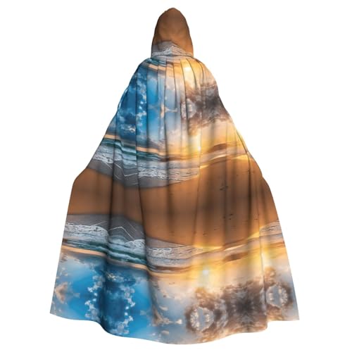 DZBDWZXH Bedruckter Kapuzenumhang für Erwachsene, Unisex, Hexenumhang, Kapuzenumhang für Halloween-Partys, Weihnachtskostüm DZBDWZXH Bedruckter Kapuzenumhang für Erwachsene, Unisex, Hexenumhang, Kapuzenumhang für Halloween-Partys, Weihnachtskostüm von DZBDWZXH