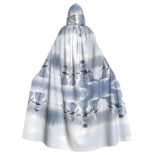 DZBDWZXH Bedruckter Kapuzenumhang für Erwachsene, Unisex, Hexenumhang für Halloween-Partys, Weihnachtskostüm DZBDWZXH Bedruckter Kapuzenumhang für Erwachsene, Unisex, Hexenumhang für Halloween-Partys, Weihnachtskostüm von DZBDWZXH