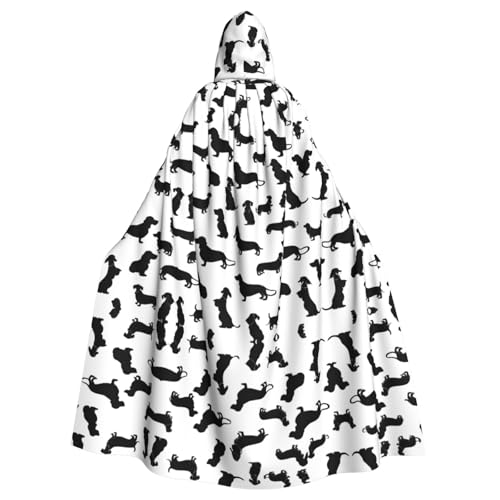 DZBDWZXH Bedruckter Kapuzenumhang für Erwachsene, Unisex, Hexenumhang für Halloween-Partys, Weihnachtskostüm DZBDWZXH Bedruckter Kapuzenumhang für Erwachsene, Unisex, Hexenumhang für Halloween-Partys, Weihnachtskostüm von DZBDWZXH