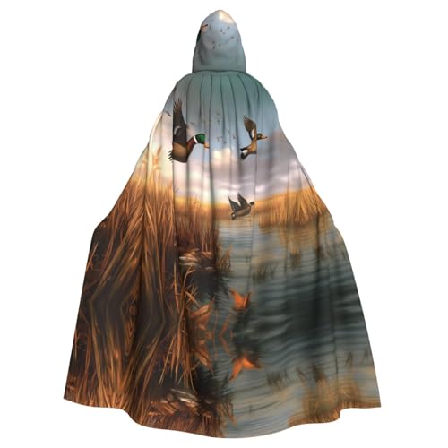 DZBDWZXH Bedruckter Kapuzenumhang für Erwachsene, Unisex, Hexenumhang für Halloween-Partys, Weihnachtskostüm DZBDWZXH Bedruckter Kapuzenumhang für Erwachsene, Unisex, Hexenumhang für Halloween-Partys, Weihnachtskostüm von DZBDWZXH