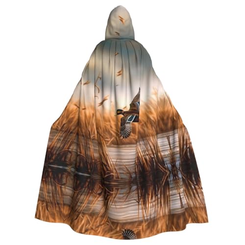 DZBDWZXH Bedruckter Kapuzenumhang für Erwachsene, Unisex, Hexenumhang für Halloween-Partys, Weihnachtskostüm DZBDWZXH Bedruckter Kapuzenumhang für Erwachsene, Unisex, Hexenumhang für Halloween-Partys, Weihnachtskostüm von DZBDWZXH