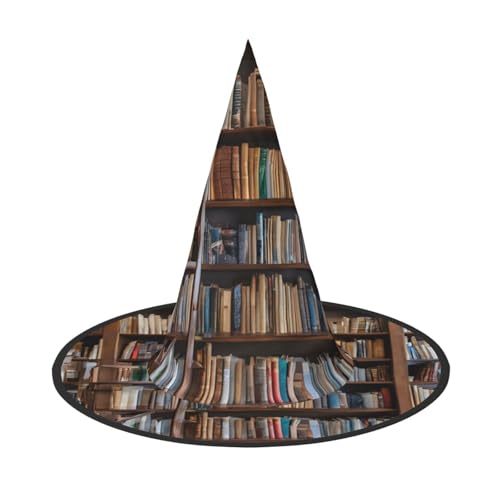 DZBDWZXH Halloween-Hexenhut für Damen, Cosplay, Kostüm, Halloween, Party-Dekoration, 1 Stück DZBDWZXH Halloween-Hexenhut für Damen, Cosplay, Kostüm, Halloween, Party-Dekoration, 1 Stück von DZBDWZXH