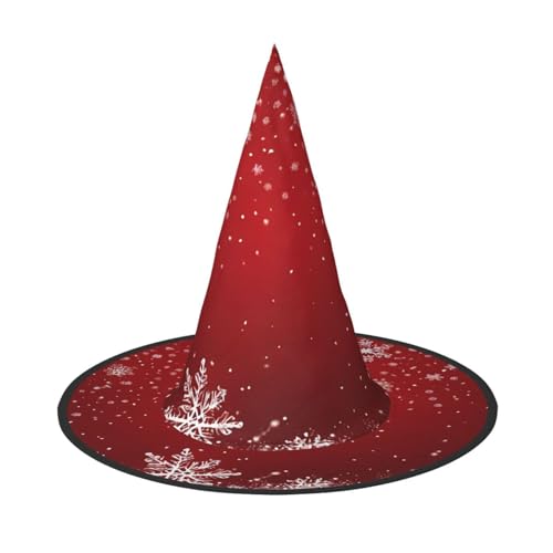 DZBDWZXH Halloween-Hexenhut für Damen, Weihnachtsdruck, Cosplay, Kostüm, Verkleidung, Halloween, Party-Dekoration, 1 Stück DZBDWZXH Halloween-Hexenhut für Damen, Weihnachtsdruck, Cosplay, Kostüm, Verkleidung, Halloween, Party-Dekoration, 1 Stück von DZBDWZXH