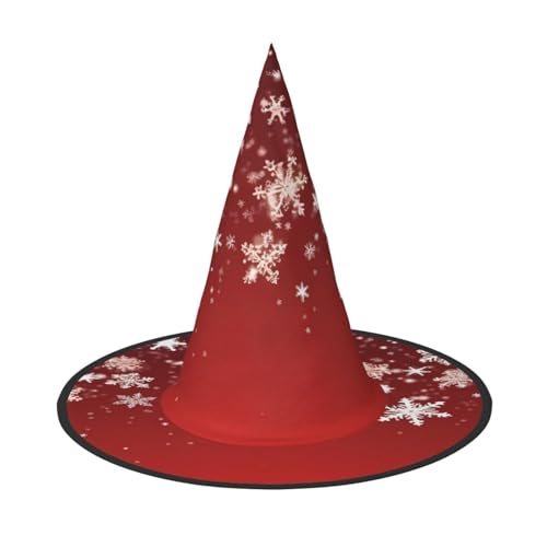 DZBDWZXH Halloween-Hexenhut für Damen, Weihnachtsdruck, Cosplay, Kostüm, Verkleidung, Halloween, Party-Dekoration, 1 Stück DZBDWZXH Halloween-Hexenhut für Damen, Weihnachtsdruck, Cosplay, Kostüm, Verkleidung, Halloween, Party-Dekoration, 1 Stück von DZBDWZXH