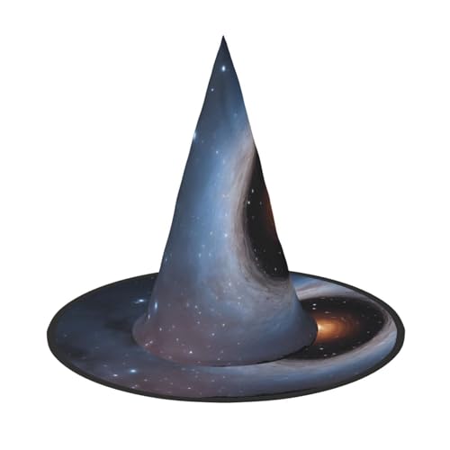 DZBDWZXH Halloween-Hexenhut mit Galaxie-Druck, für Damen, Cosplay-Kostüm, Halloween-Party-Dekoration, 1 Stück DZBDWZXH Halloween-Hexenhut mit Galaxie-Druck, für Damen, Cosplay-Kostüm, Halloween-Party-Dekoration, 1 Stück von DZBDWZXH