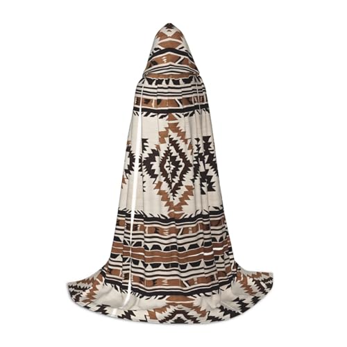 DZBDWZXH Native bedruckter Kapuzenumhang für Jugendliche, Kapuzenumhang aus Polyester, Spandex, weiche Mischung für Halloween-Partys, Größe M DZBDWZXH Native bedruckter Kapuzenumhang für Jugendliche, Kapuzenumhang aus Polyester, Spandex, weiche Mischung für Halloween-Partys, Größe M von DZBDWZXH