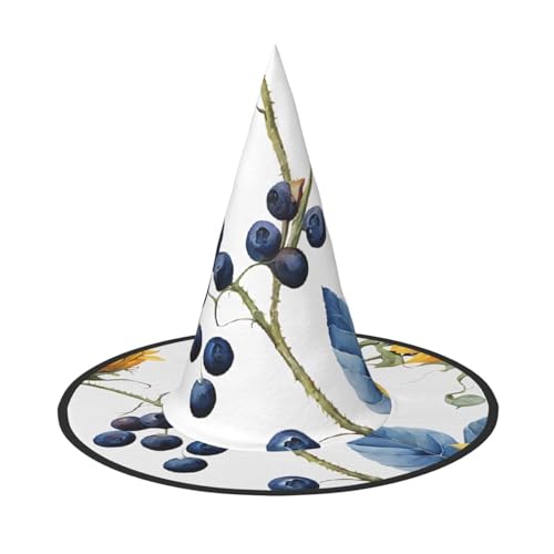 DZBDWZXH Sonnenblumen-Druck, Halloween-Hexenhut für Damen, Cosplay, Kostüm, Halloween, Party-Dekoration, 1 Stück DZBDWZXH Sonnenblumen-Druck, Halloween-Hexenhut für Damen, Cosplay, Kostüm, Halloween, Party-Dekoration, 1 Stück von DZBDWZXH