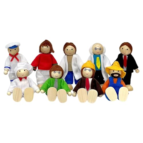 DZHCBNE Flexible Extremitäten Holzpuppenspielzeug Die Für Kinder Familiengeschichtenerzählen Und Bildungsspiel Eingesetzt Werden DZHCBNE Flexible Extremitäten Holzpuppenspielzeug Die Für Kinder Familiengeschichtenerzählen Und Bildungsspiel Eingesetzt Werden von DZHCBNE
