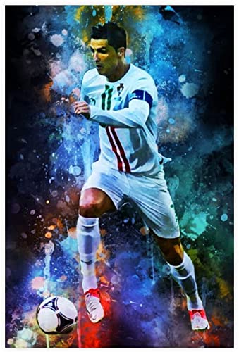 1000 Teile Puzzle Fußballer Cristiano Ronaldo Sport (19) Kinder Erwachsene Lernspielzeug Spiel Puzzles 70x50CM von DZOEU