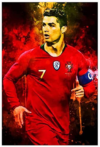 1000 Teile Puzzle Fußballer Cristiano Ronaldo Sport (20) Kinder Erwachsene Lernspielzeug Spiel Puzzles 52x38CM von DZOEU