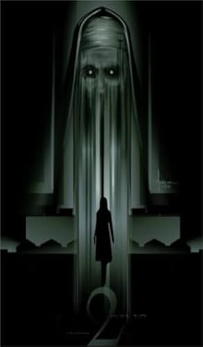 1000 Teile Puzzle Nonnen Horrorfilmplakate Für Familienstressabbau Lernspielzeug Xq332Zp 52x38CM von DZOEU