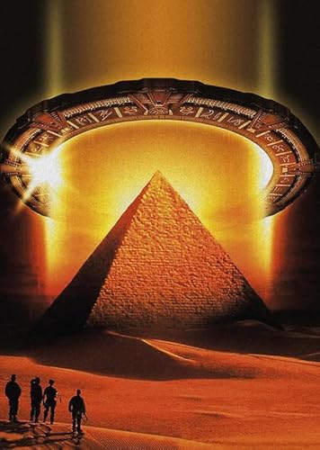 1000 Teile Vintage Stargates Filmplakate Puzzle Spaß Spiel Spielzeug Lernspiel für Erwachsene Xq489Zp 52x38CM von DZOEU