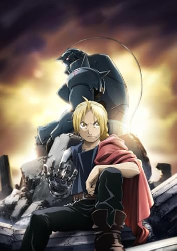 1000 Teile japanische Animes Fullmetal Alchemys Poster Puzzle Spaß Spiel Spielzeug Lernspiel für Erwachsene Qz217Yk 70x50CM 1000 Teile japanische Animes Fullmetal Alchemys Poster Puzzle Spaß Spiel Spielzeug Lernspiel für Erwachsene Qz217Yk 70x50CM von DZOEU
