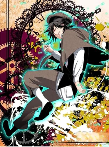 1000-teiliges Anime-Poster mit Bungos-Hunden und Nakajima Atsushi für Erwachsene, Familien, Lernspielzeug, Xq369Zy, 70 x 50 cm von DZOEU