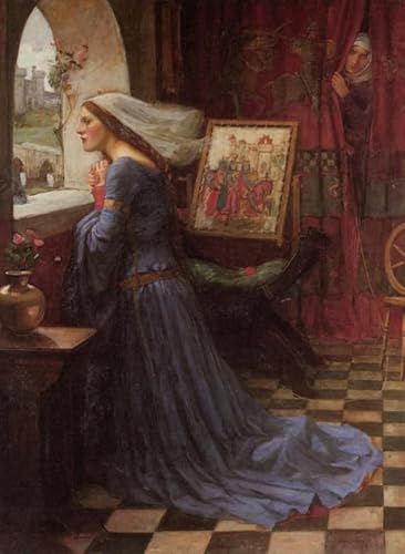 1000-teiliges Ölgemälde-Poster von Waterhouse für Erwachsene und Familien, Lernspielzeug, Gt211Zw, 70 x 50 cm 1000-teiliges Ölgemälde-Poster von Waterhouse für Erwachsene und Familien, Lernspielzeug, Gt211Zw, 70 x 50 cm von DZOEU