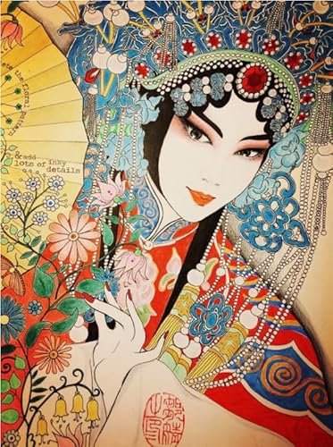 1000-teiliges Puzzle, chinesische Opern, Kunstplakat, für Stressabbau in der Familie, Lernspielzeug, Xq552Zy, 70 x 50 cm 1000-teiliges Puzzle, chinesische Opern, Kunstplakat, für Stressabbau in der Familie, Lernspielzeug, Xq552Zy, 70 x 50 cm von DZOEU