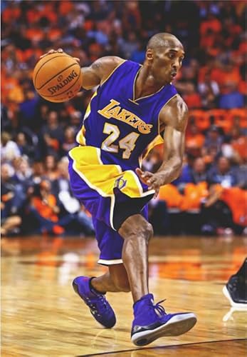 1000-teiliges Puzzle Basketballspieler 24 Wandkunstposter für Spielzeug für Erwachsene, Dekompressionsspiel Qw379Zp 52 x 38 cm von DZOEU