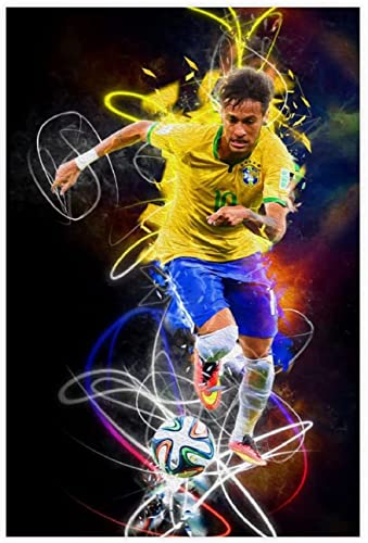 1000-teiliges Puzzle Europäische Fußballliga Neymar Fußballstar Kinder Erwachsene Lernspielzeug Spielpuzzle 70x50CM 1000-teiliges Puzzle Europäische Fußballliga Neymar Fußballstar Kinder Erwachsene Lernspielzeug Spielpuzzle 70x50CM von DZOEU