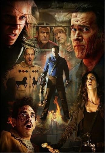 1000-teiliges Puzzle Evils Deads Horrorfilm-Wandkunst-Poster für Spielzeug für Erwachsene, Dekompressionsspiel, Qz393Yk, 38 x 26 cm von DZOEU