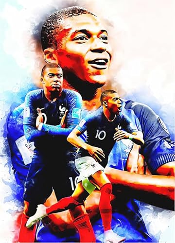 1000-teiliges Puzzle Fußballspieler-Wandkunst-Poster für Spielzeug für Erwachsene, Dekompressionsspiel, Qw150Zp, 70 x 50 cm 1000-teiliges Puzzle Fußballspieler-Wandkunst-Poster für Spielzeug für Erwachsene, Dekompressionsspiel, Qw150Zp, 70 x 50 cm von DZOEU