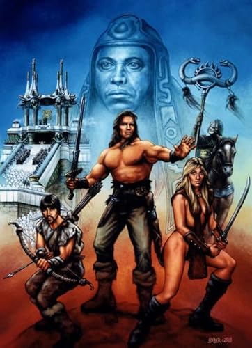 1000-teiliges Puzzle Schwarzenegger Retro-Filmplakate für Erwachsene, Familien-Lernspielzeug Qw527Zp 38 x 26 cm 1000-teiliges Puzzle Schwarzenegger Retro-Filmplakate für Erwachsene, Familien-Lernspielzeug Qw527Zp 38 x 26 cm von DZOEU