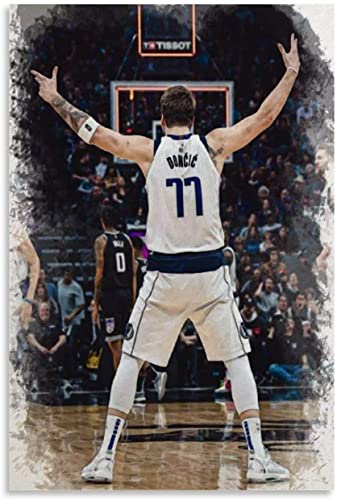 1000-teiliges Puzzle für Basketballspieler Luka Doncic, Sportposter, Puzzle für Erwachsene und Kinder, Lernspielzeug, 70 x 50 cm von DZOEU