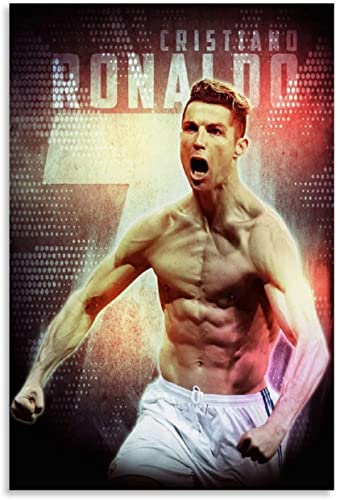 1000-teiliges Puzzle für Cristiano Ronaldo, Bester Fußball-Superstar, Puzzle für Erwachsene und Kinder, pädagogisches Spielzeug, 38 x 26 cm von DZOEU