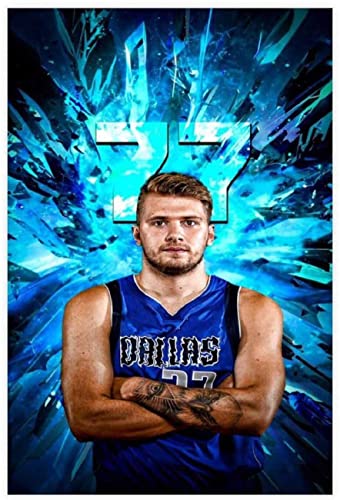 1000-teiliges Puzzle für Erwachsene und Kinder, Basketballspieler Luka Doncic, Sportstar-Poster, Lernspiel, Spielzeug, Holzpuzzle, 38 x 26 cm von DZOEU