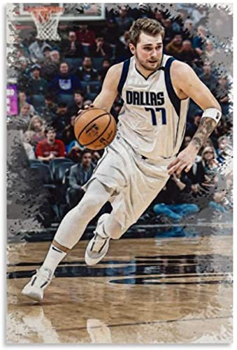 1000-teiliges Puzzle für Erwachsene und Kinder, Basketballspieler Luka Doncic, Star-Poster, Lernspiel, Spielzeug, Holzpuzzle, 38 x 26 cm von DZOEU