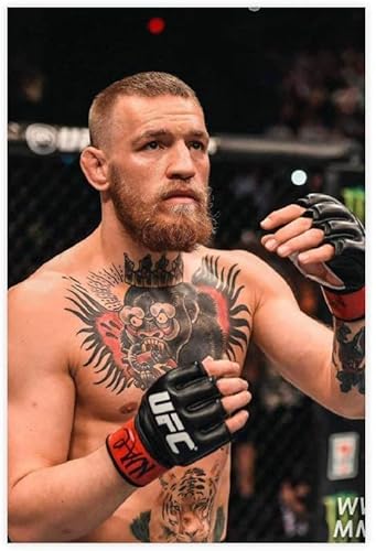 1000-teiliges Puzzle für Erwachsene und Kinder, Conor Anthony McGregor und Boxer Conor McGregor (26 Jahre alt), Lernspiel, Spielzeug, Holzpuzzle, 52 x 38 cm von DZOEU