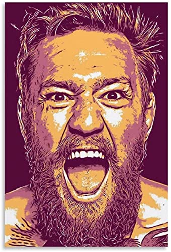 1000-teiliges Puzzle für Erwachsene und Kinder, Conor McGregor, Leinwand-Kunstposter, Lernspiel, Spielzeug, Holzpuzzle, 70 x 50 cm von DZOEU