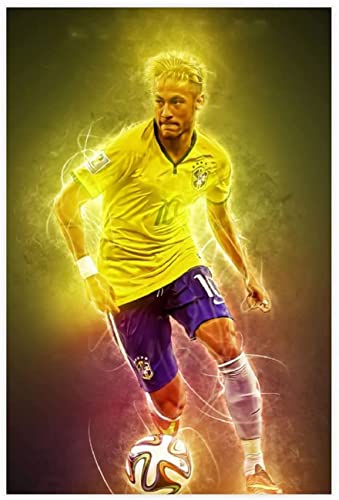 1000-teiliges Puzzle für Erwachsene und Kinder, Europäische Fußballliga, Neymar Jr., Fußballstar, Dagogic-Spielzeug, Holzpuzzle, 70 x 50 cm 1000-teiliges Puzzle für Erwachsene und Kinder, Europäische Fußballliga, Neymar Jr., Fußballstar, Dagogic-Spielzeug, Holzpuzzle, 70 x 50 cm von DZOEU