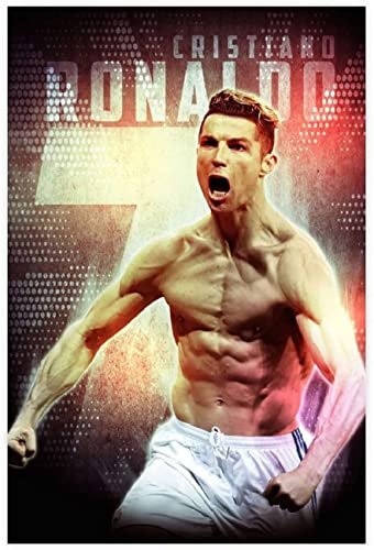 1000-teiliges Puzzle für Erwachsene und Kinder, Fußballer Cristiano Ronaldo, Sport (14), Lernspiel, Spielzeug, Holzpuzzle, 70 x 50 cm von DZOEU