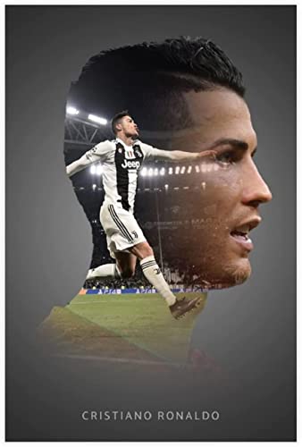 1000-teiliges Puzzle für Erwachsene und Kinder, Fußballer Cristiano Ronaldo, Sport (26), Lernspiel, Spielzeug, Holzpuzzle, 52 x 38 cm von DZOEU