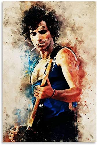1000-teiliges Puzzle für Erwachsene und Kinder, Keith Richards Musikposter, Lernspiel, Spielzeug, Holzpuzzle, 38 x 26 cm von DZOEU
