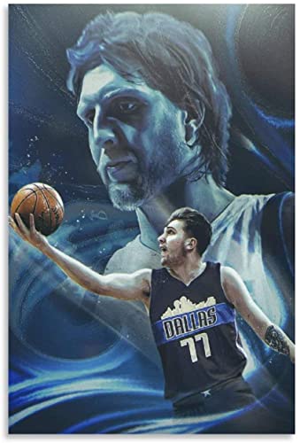1000-teiliges Puzzle für Erwachsene und Kinder, Luka Doncic-Basketball-Poster, pädagogisches Bilderspiel, Spielzeug, Holzpuzzle, 52 x 38 cm von DZOEU