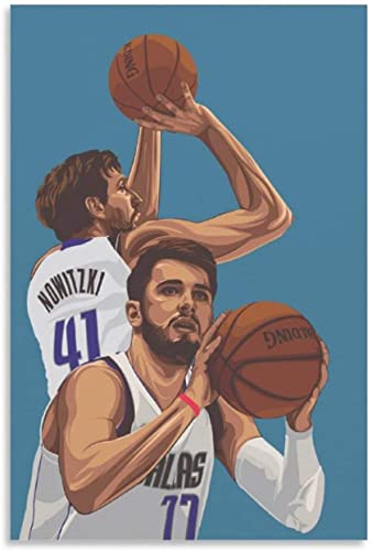 1000-teiliges Puzzle für Erwachsene und Kinder, Poster Dirk Nowitzki und Luka Doncic, Basketball, Dagogic-Spiel, Spielzeug, Holzpuzzle, 38 x 26 cm 1000-teiliges Puzzle für Erwachsene und Kinder, Poster Dirk Nowitzki und Luka Doncic, Basketball, Dagogic-Spiel, Spielzeug, Holzpuzzle, 38 x 26 cm von DZOEU