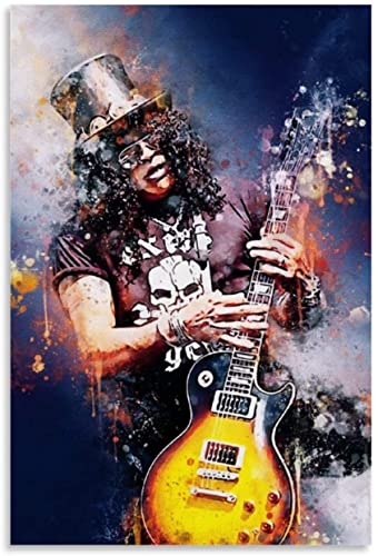 1000-teiliges Puzzle für Erwachsene und Kinder, Slash Watercolor Guitarists Vintage 80er Jahre, Leinwand, Lernspiel, Spielzeug, Holzpuzzle, 70 x 50 cm 1000-teiliges Puzzle für Erwachsene und Kinder, Slash Watercolor Guitarists Vintage 80er Jahre, Leinwand, Lernspiel, Spielzeug, Holzpuzzle, 70 x 50 cm von DZOEU