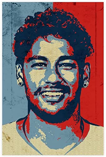 1000-teiliges Puzzle für Erwachsene und Kinder, internationaler Fußballer Neymar, Sport (14), Lernspiel, Spielzeug, Holzpuzzle, 38 x 26 cm von DZOEU